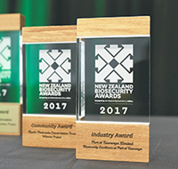 Biosecurity Awards 2017 Awards Display 200x190