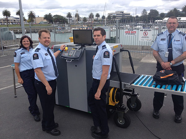 MPI mobile biosecurity x-ray machine