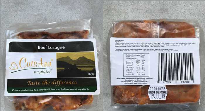 CuisAnn Beef Lasagne