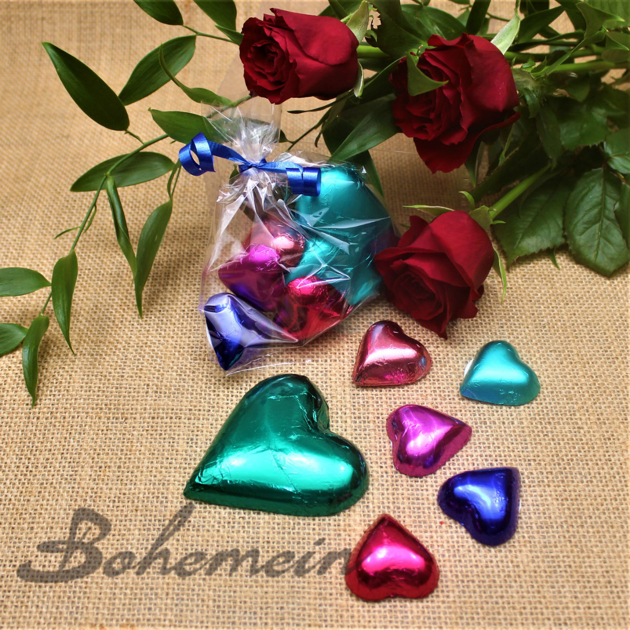 Bohemein Fresh Chocolates brand Chocolate Hearts