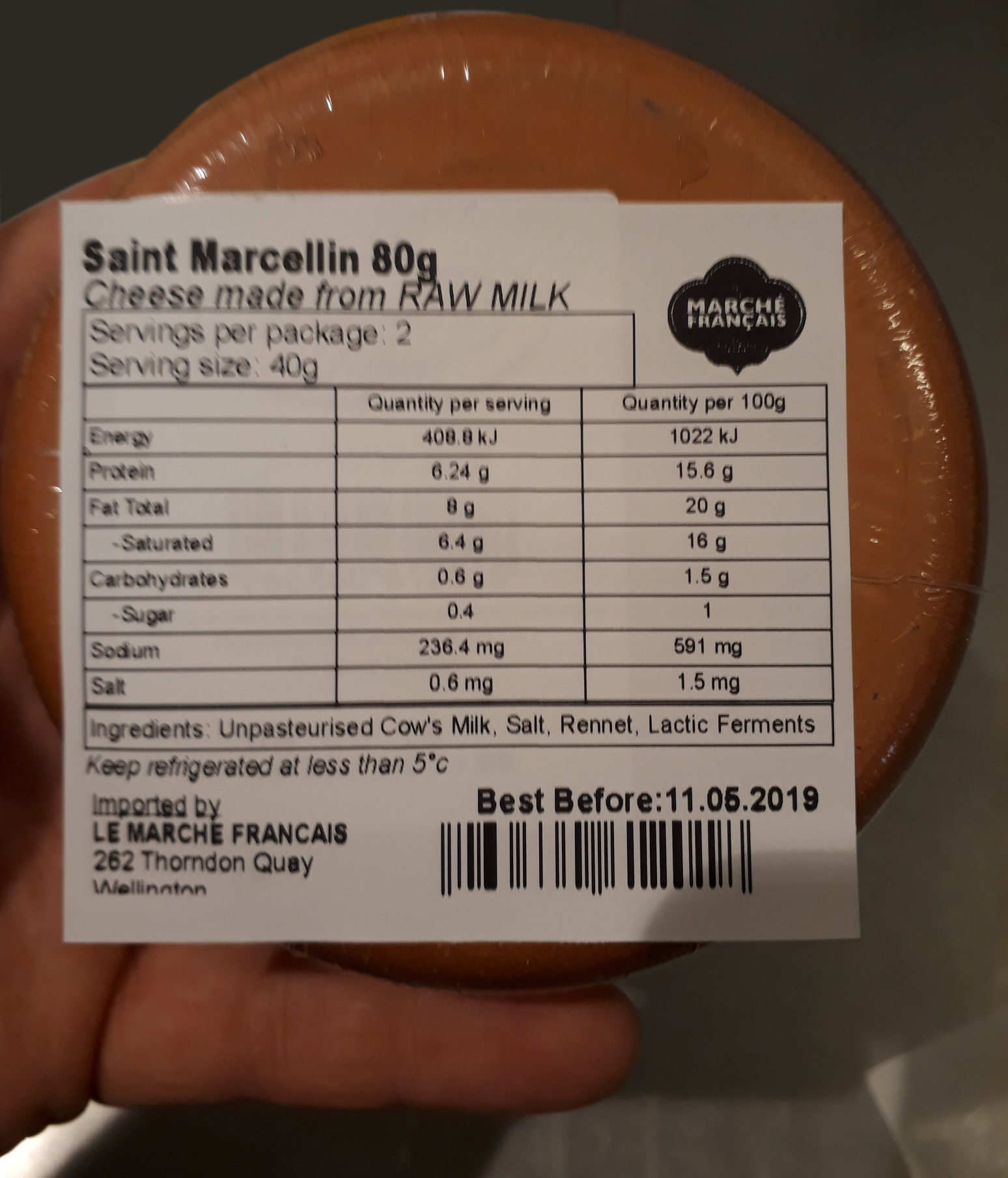 La Fromagerie Alpine brand Saint Felicien (180g)