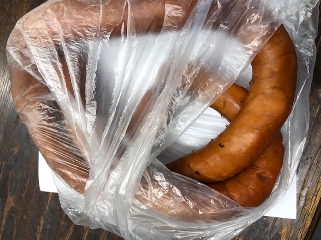 Smoked Pork Garlic Sausage