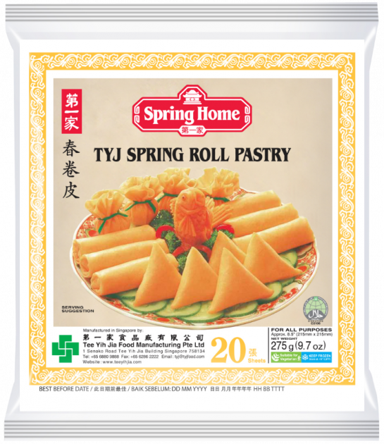 Spring Home Brand Tyj Spring Roll Pastry Mpi Nz Government