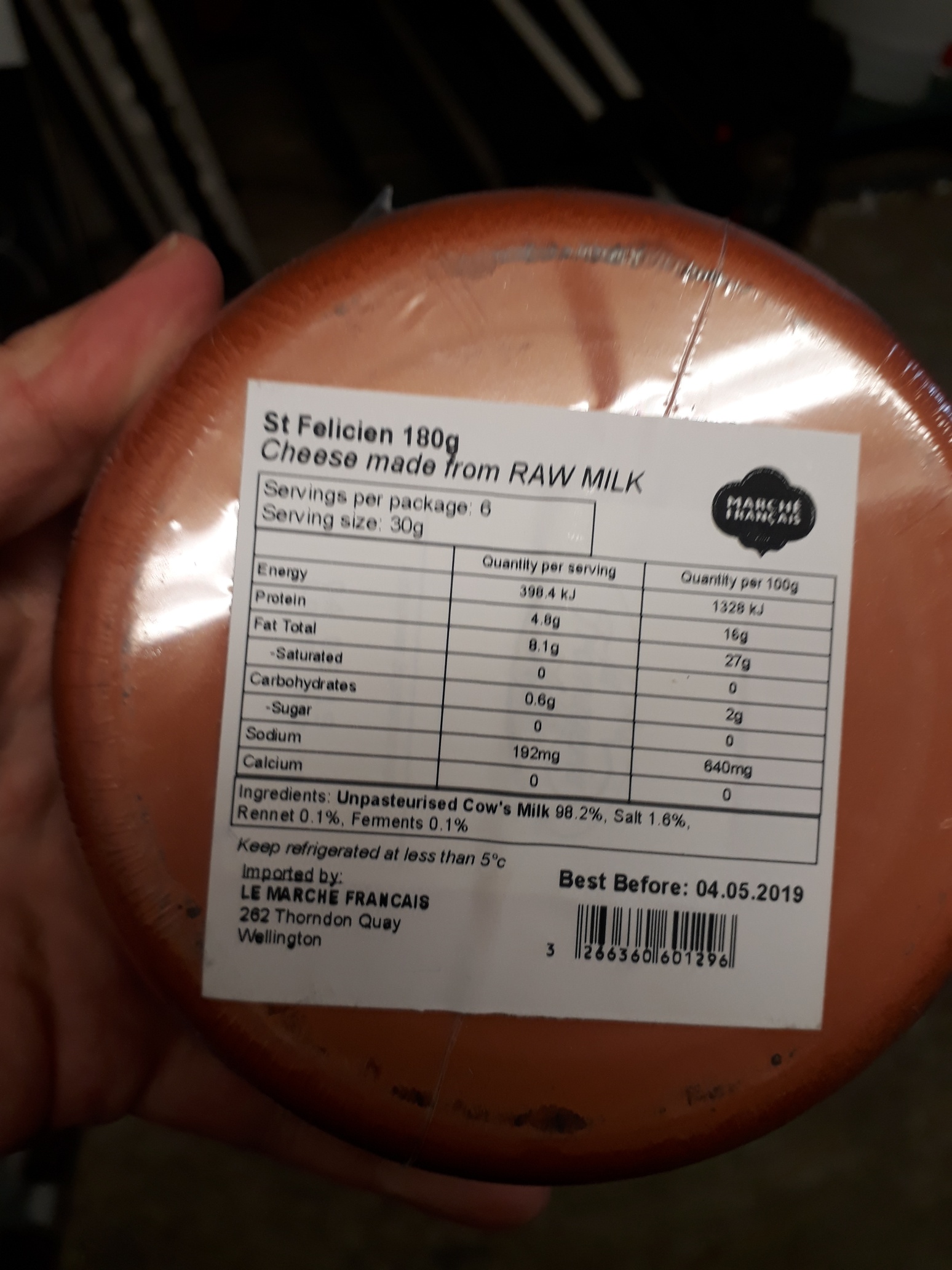La Fromagerie Alpine brand Saint Felicien (180g)