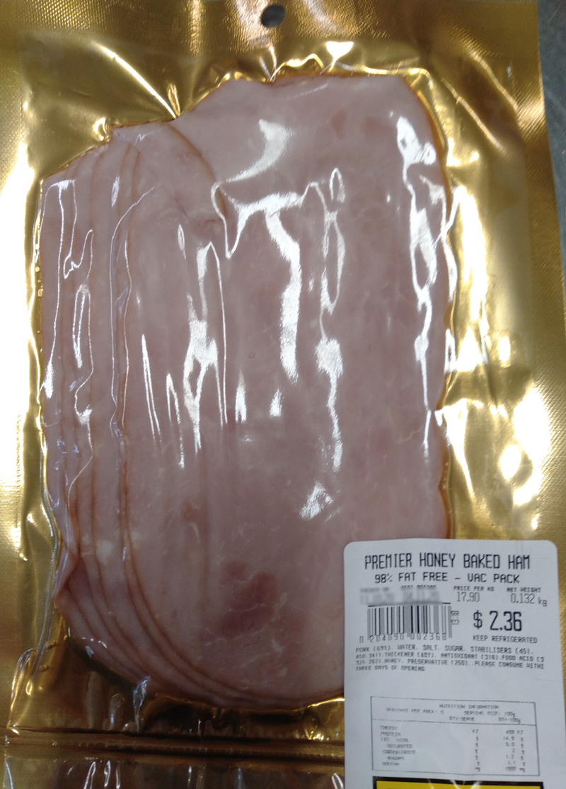 Pack of Pak’n Save Blenheim brand Premier Honey Baked Ham 