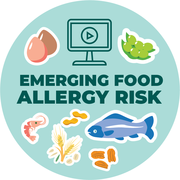 Emerging food allergy risk.
