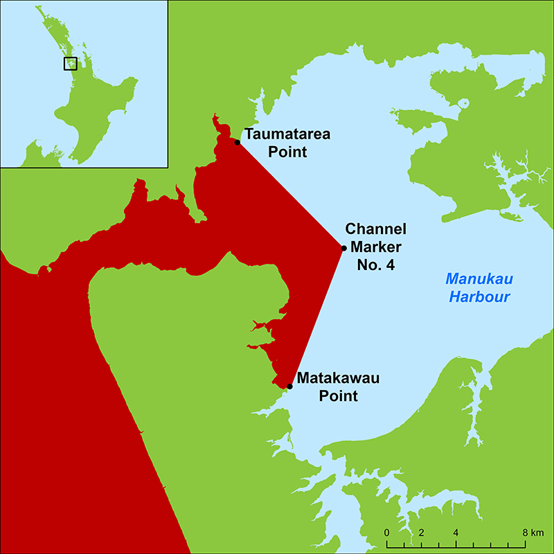 r200235 Comms Map Manukau Harbour r200235 Comms Map Manukau Harbour