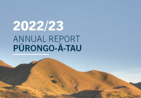 Annual report cover page