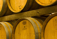 wine barrels