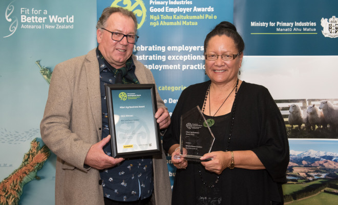 Simon and Wini Geddes Kaitohu Directors of Tane Mahuta NZ Limited